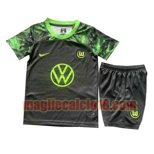 maglia vfl wolfsburg 2023-2024 bambino seconda