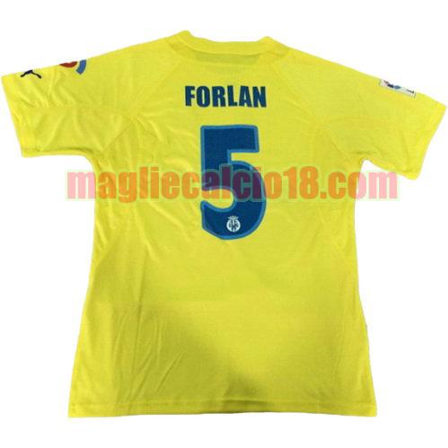 maglia villarreal 2005-2006 prima divisa forlan 5