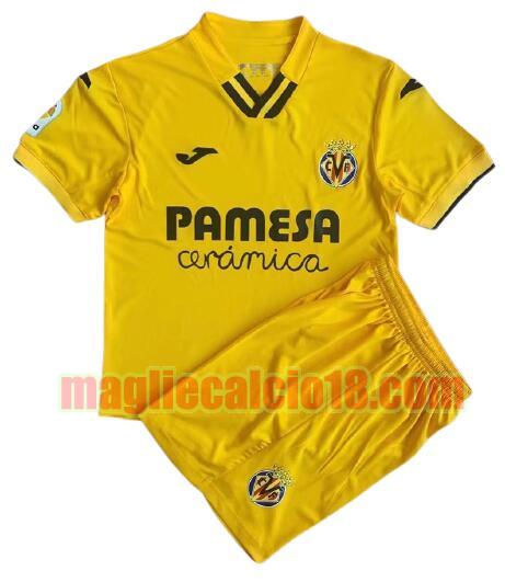 maglia villarreal cf 2021-22 prima bambino