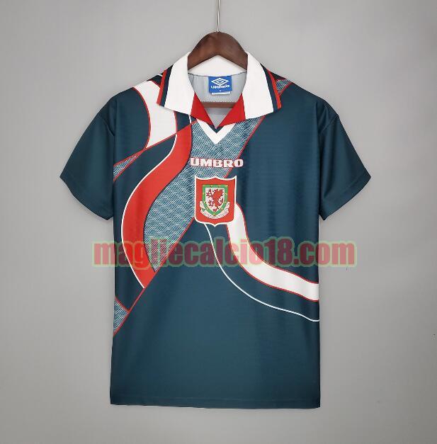 maglia wales 1994-1995 seconda divisa manica corta