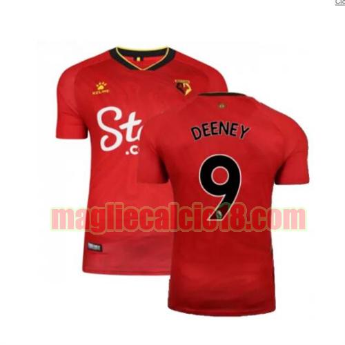 maglia watford 2021-2022 seconda deeney 9