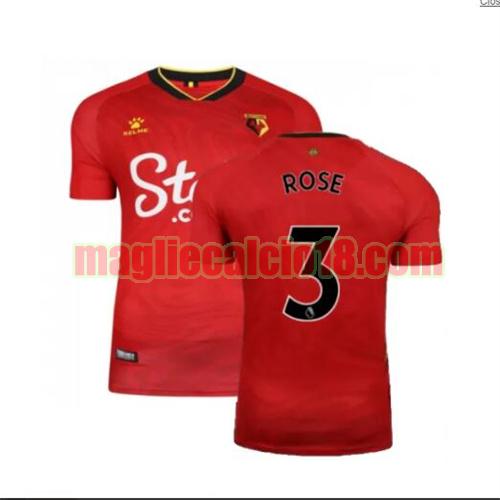 maglia watford 2021-2022 seconda rose 3