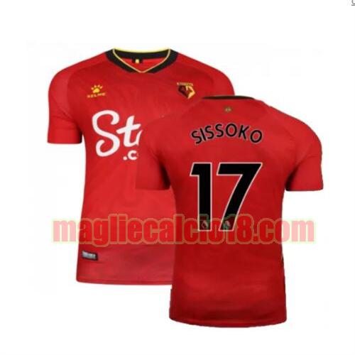 maglia watford 2021-2022 seconda sissoko 17