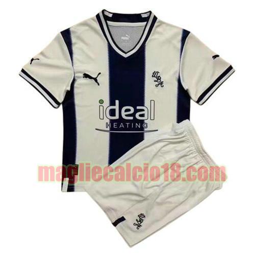 maglia west brom 2022-2023 prima bambino