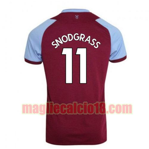 maglia west ham united 2020-2021 prima snodgrass 11