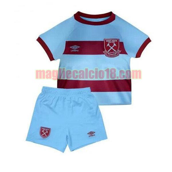 maglia west ham united 2020-2021 seconda bambino
