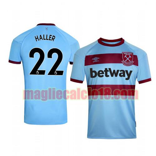 maglia west ham united 2020-2021 seconda sebastien haller 22