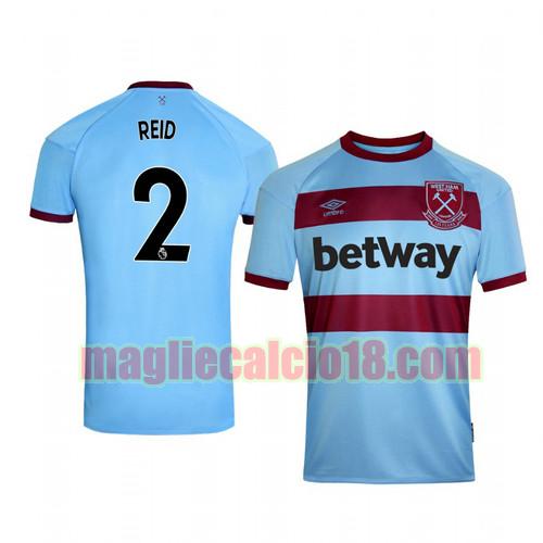 maglia west ham united 2020-2021 seconda winston reid 2