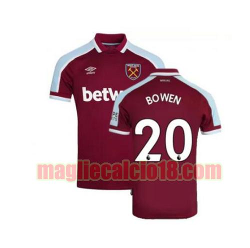 maglia west ham united 2021-2022 prima bowen 20