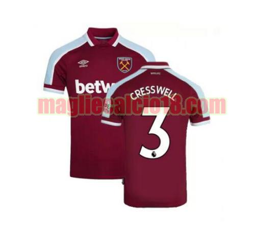 maglia west ham united 2021-2022 prima cresswell 3