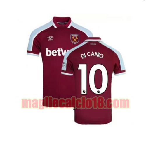 maglia west ham united 2021-2022 prima di canio 10