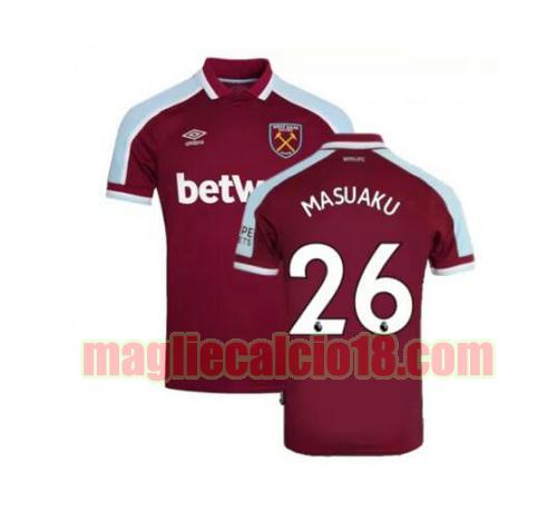 maglia west ham united 2021-2022 prima masuaku 26