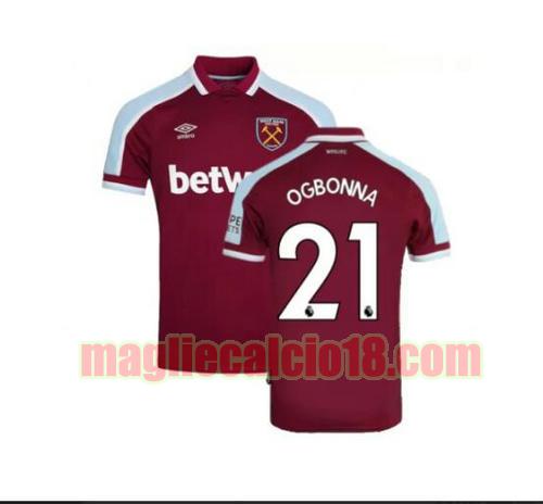 maglia west ham united 2021-2022 prima ogbonna 21