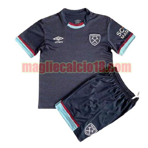 maglia west ham united 2021-2022 terza bambino