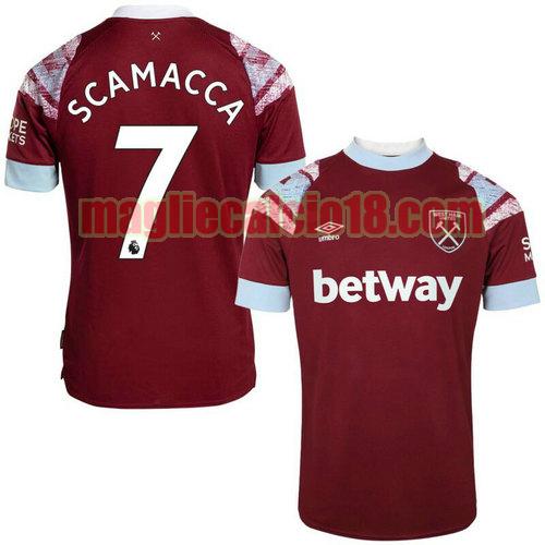 maglia west ham united 2022-2023 poco prezzoscamacca 7 prima