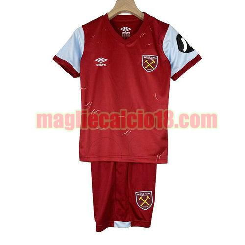 maglia west ham united 2023-2024 bambino prima