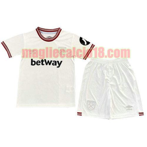 maglia west ham united 2023-2024 bambino seconda