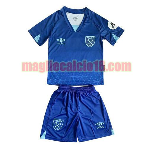 maglia west ham united 2023-2024 bambino terza