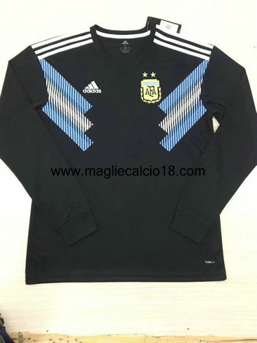 maglie mancia lunga Argentina seconda divisa 2018-2018