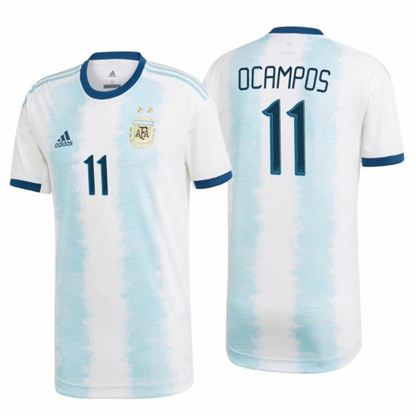 maglie Argentina Ocampos prima divisa 2019-2020