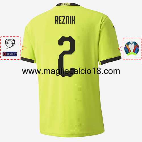 maglie calcio 2020 Ceco radim reznik seconda divisa