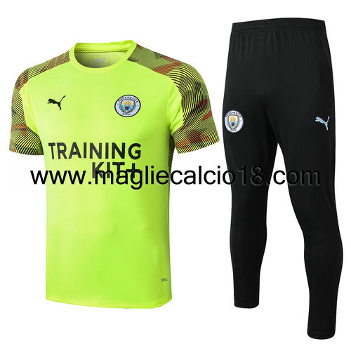 maglie calcio 2020 Manchester City polo verde