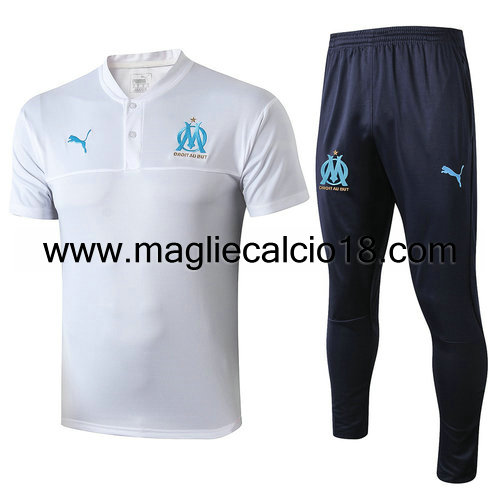 maglie calcio 2020 Olympique Marsiglia polo bianco