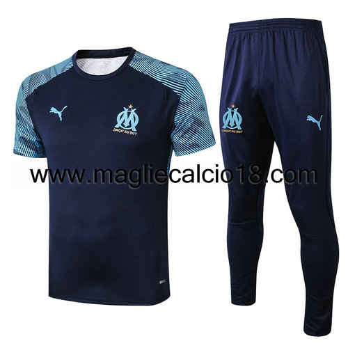 maglie calcio 2020 Olympique Marsiglia polo blu
