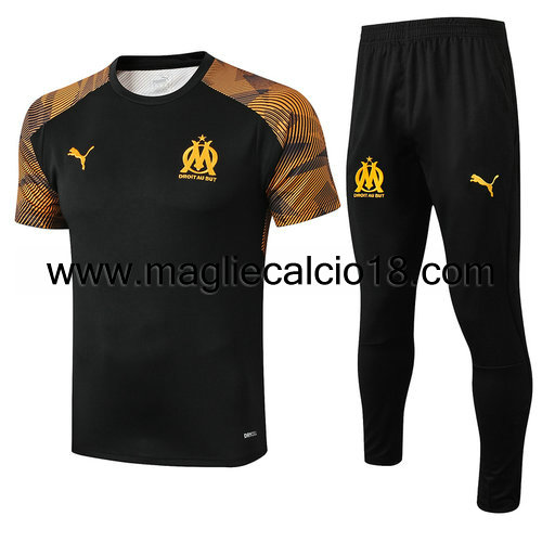 maglie calcio 2020 Olympique Marsiglia polo nero
