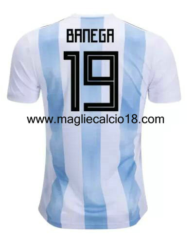 maglie Argentina Banega prima divisa 2018-2018