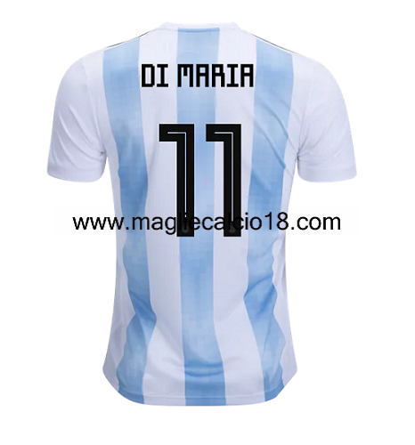maglie Argentina Di Maria prima divisa 2018-2018