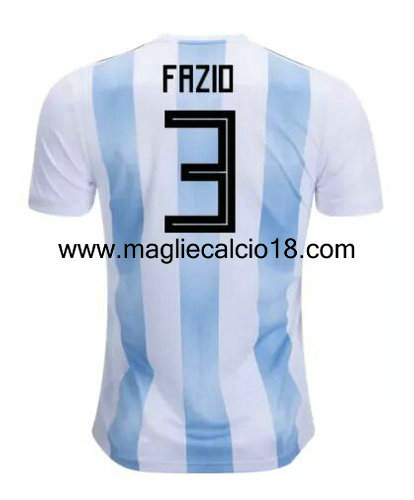 maglie Argentina Fazio prima divisa 2018-2018