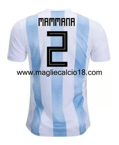 maglie Argentina Mammana prima divisa 2018-2018