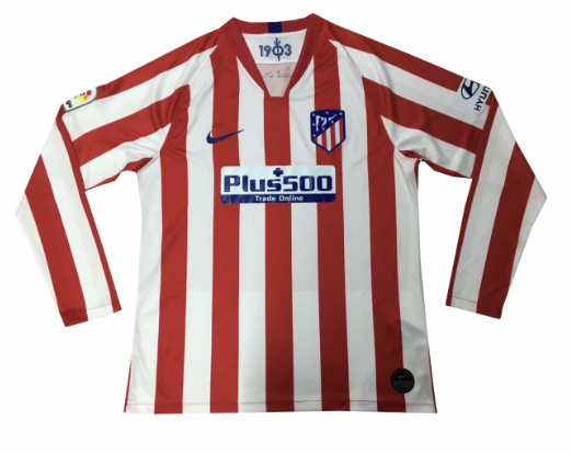 prima divisa maglia Atletico Madrid mancia lunga 2019-2020
