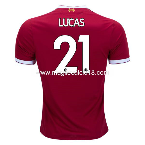 prima divisa maglia Lucas liverpool 2018-2018
