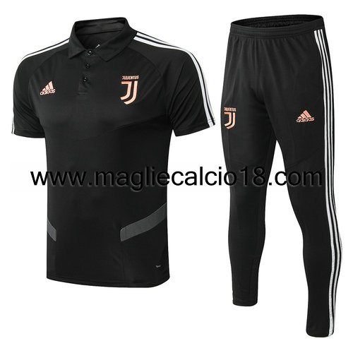 maglie calcio a poco prezzo 2020 Juventus polo nero