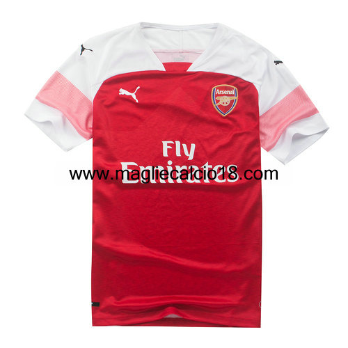 prima divisa maglia arsenal 2018-2019