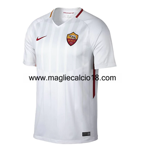 seconda divisa maglia as roma 2017-2018