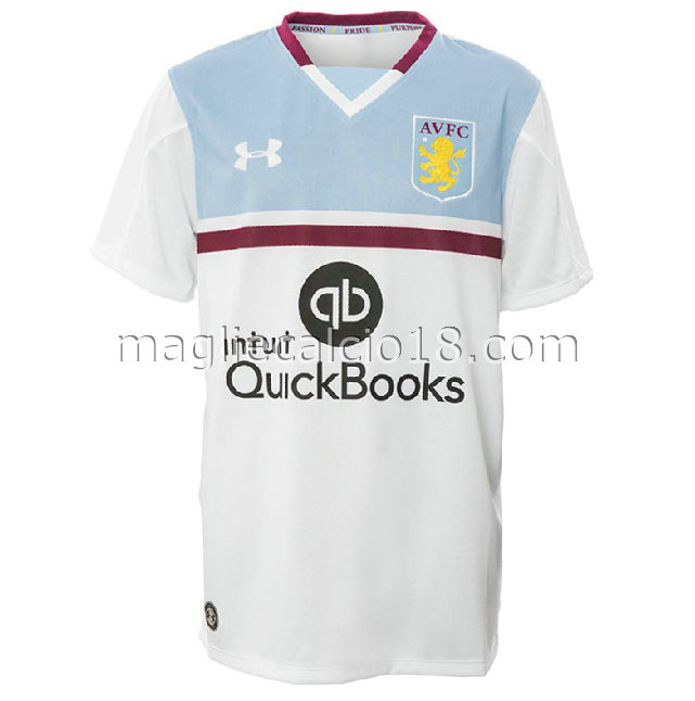 seconda divisa maglia aston villa 2016-2017