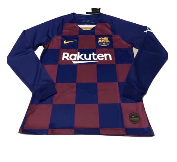 prima divisa maglia barcellona mancia lunga 2019-2020