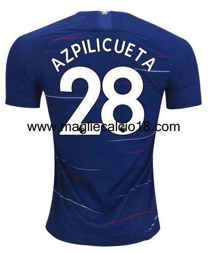 prima divisa maglia Azpilicueta chelsea 2018-2019