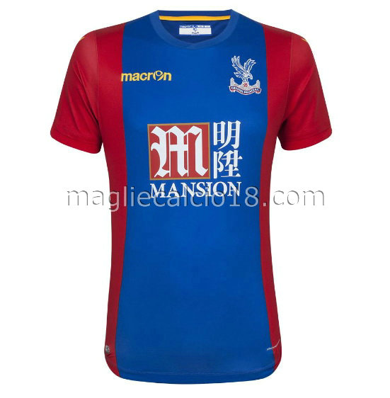 prima divisa maglia crystal palace 2016-2017