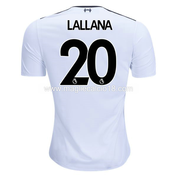 seconda divisa maglia lallana liverpool 2018-2018