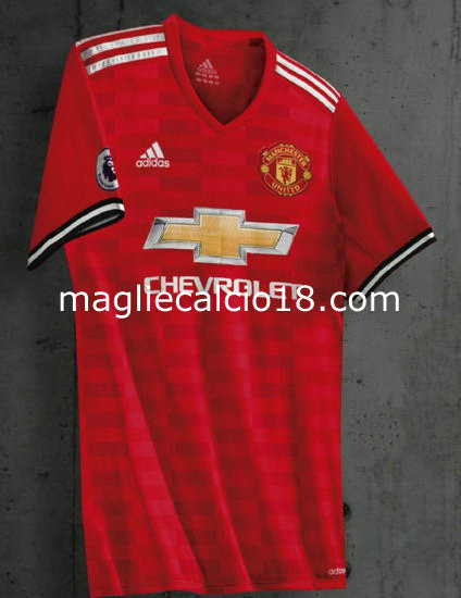 prima divisa maglia manchester united 2017-2018