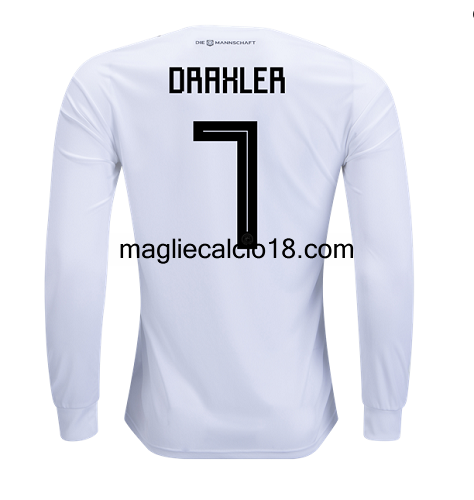 maglie calcio mancia lunga Germania Draxler prima_divisa 2018-2018