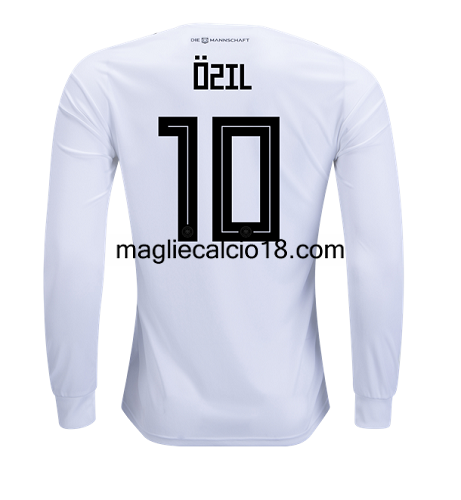 maglie calcio mancia lunga Germania Ozil prima_divisa 2018-2018