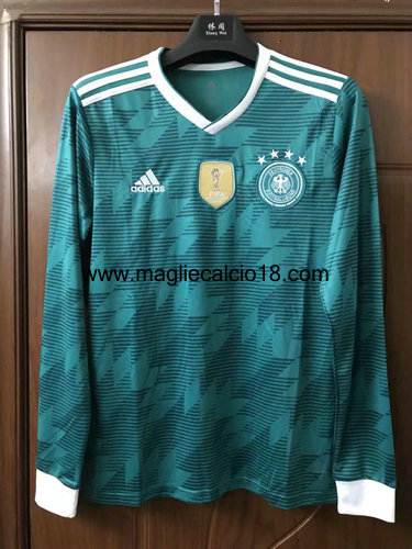 maglie mancia lunga Germania seconda divisa 2018-2018