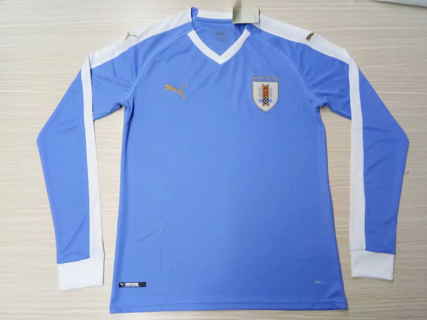 maglie mancia lunga Uruguay prima divisa 2019-2020