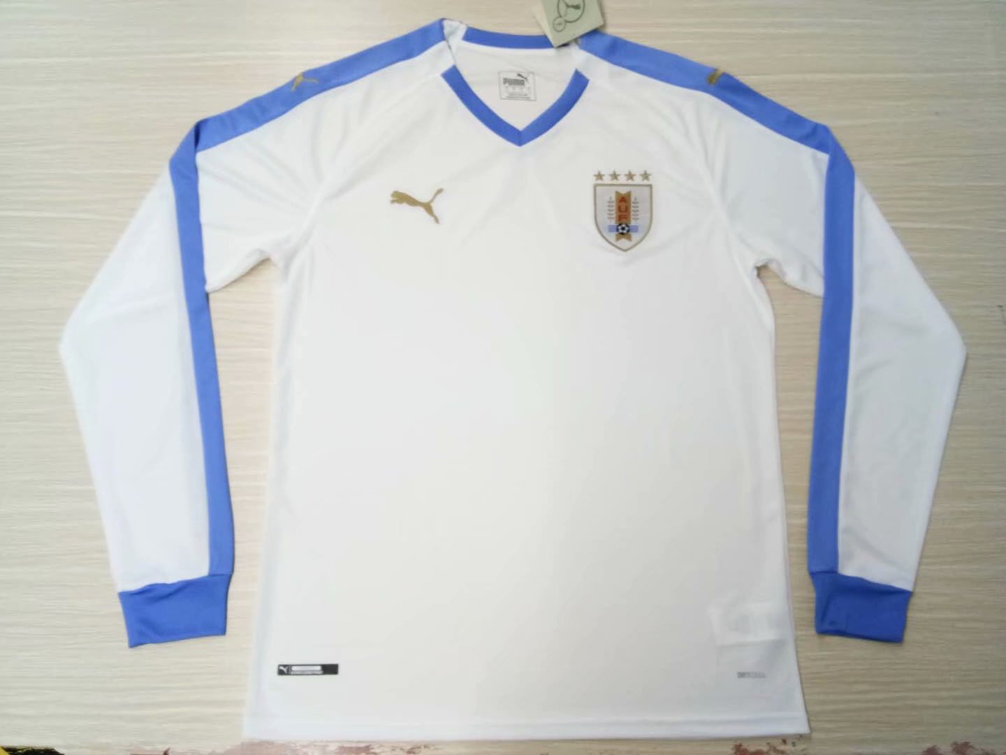 maglie mancia lunga Uruguay seconda divisa 2019-2020