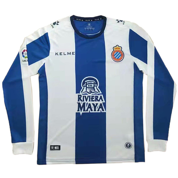 prima divisa maglia rcd espanyol mancia lunga 2019-2020